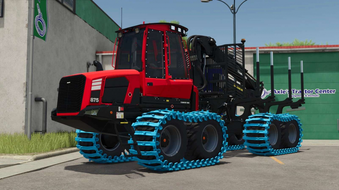 Komatsu Forwarder 875 v1.0