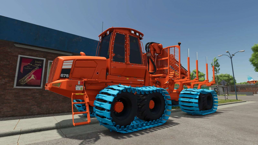 Komatsu Forwarder 875 v1.0