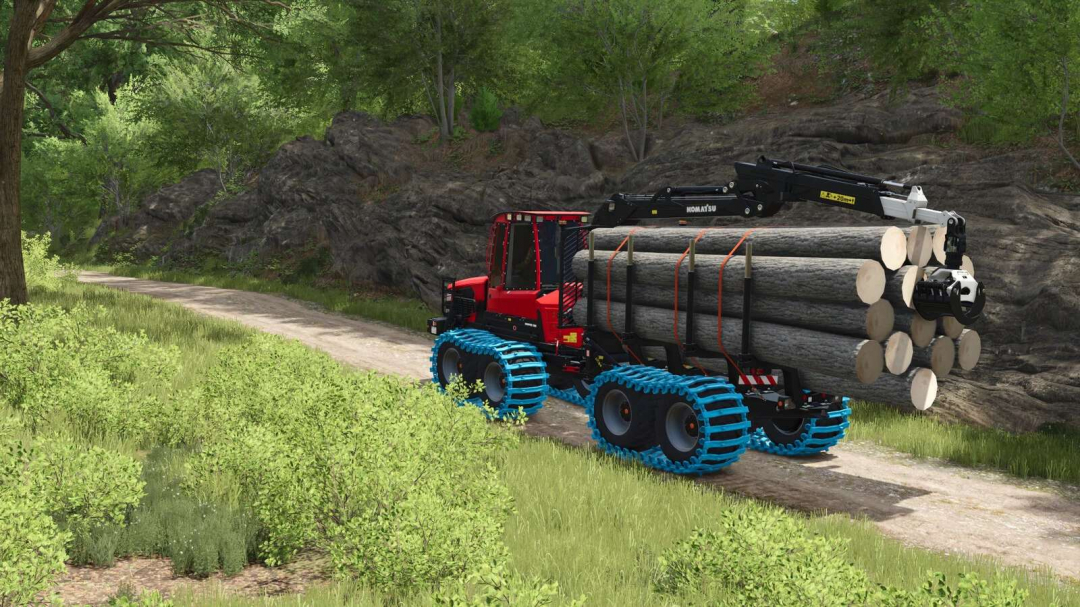 Komatsu Forwarder 875 v1.0