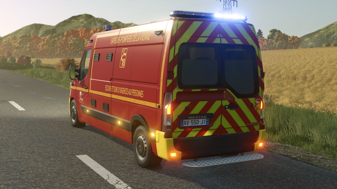 Renault Master (Firefighters) V1.0