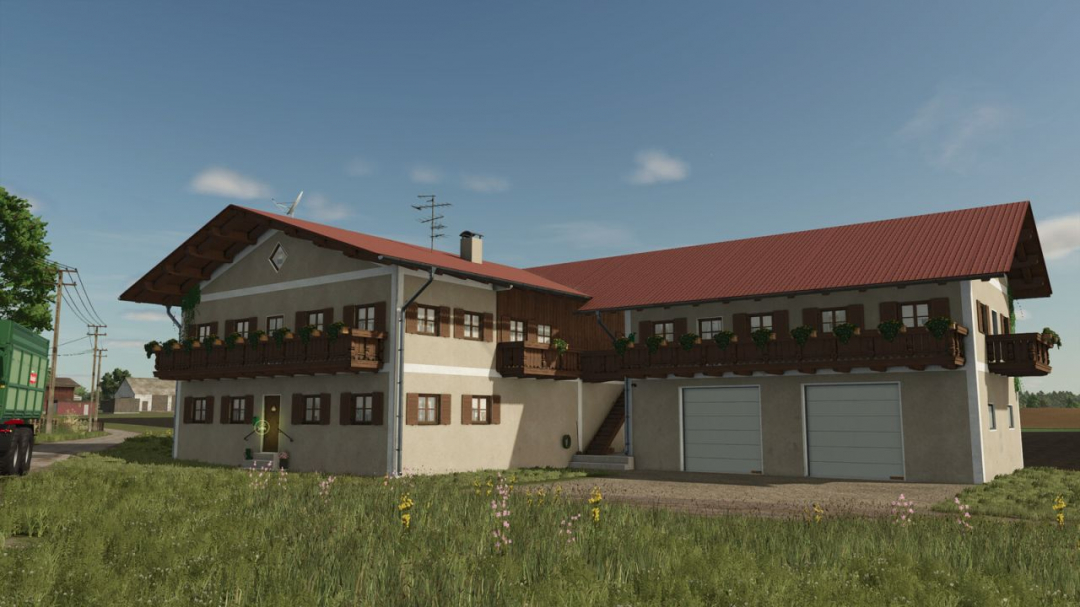 Upperbavarian Farmhouse With Workshop V1.0