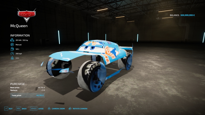 fs22-mods,  Dinoco McQueen