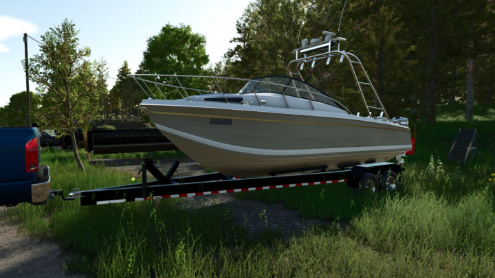 fs25-mods,  HD Boat Trailer V1.0
