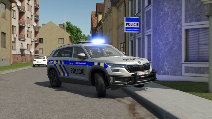 fs25-mods,  Skoda Kodiaq (czech police) V1.0