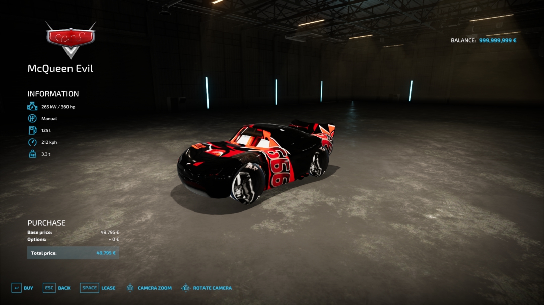 Evil Lightning McQueen