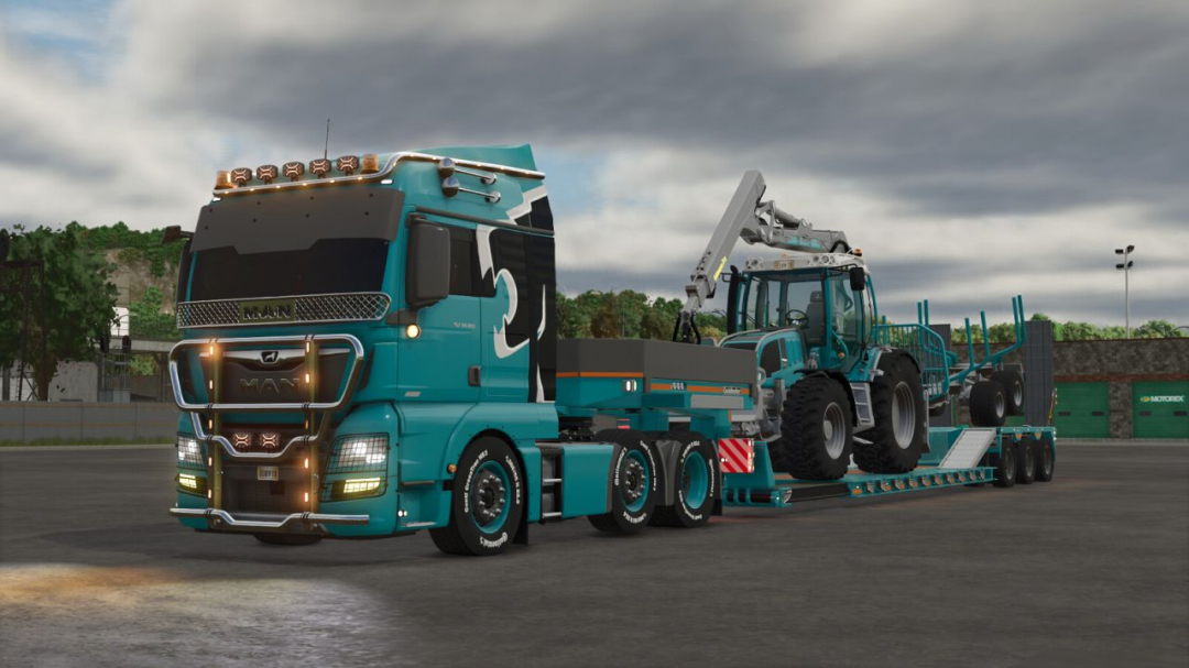 MAN TGX Semi-truck Pack V2.0