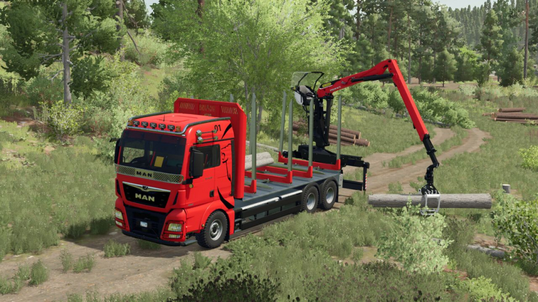 MAN TGX Semi-truck Pack V2.0