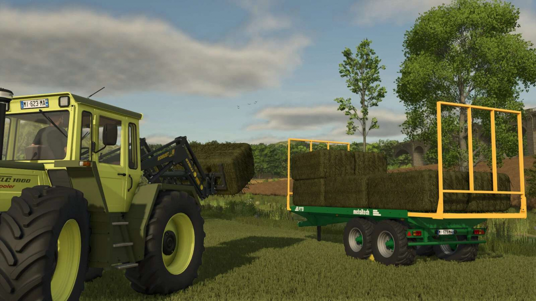 Metaltech Bale Trailers Pack v1.0