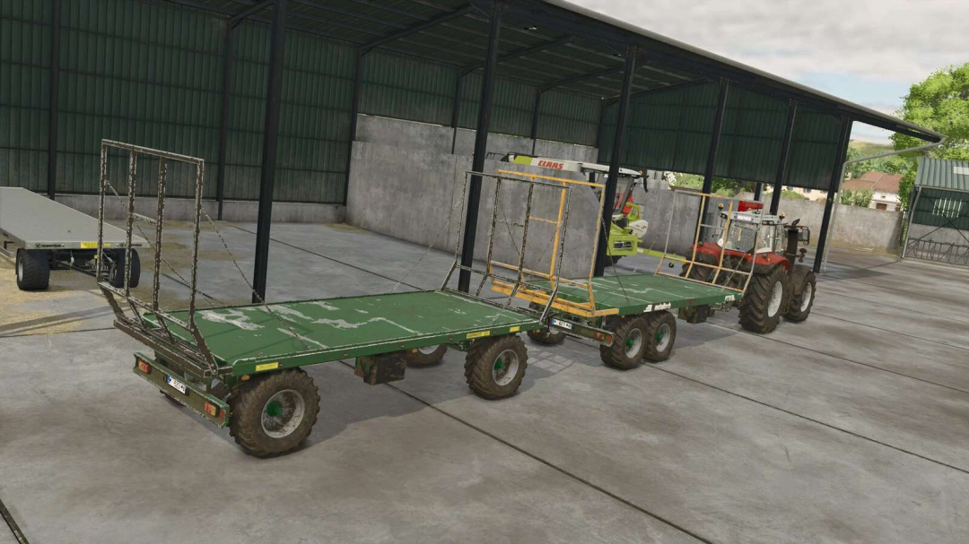 Metaltech Bale Trailers Pack v1.0
