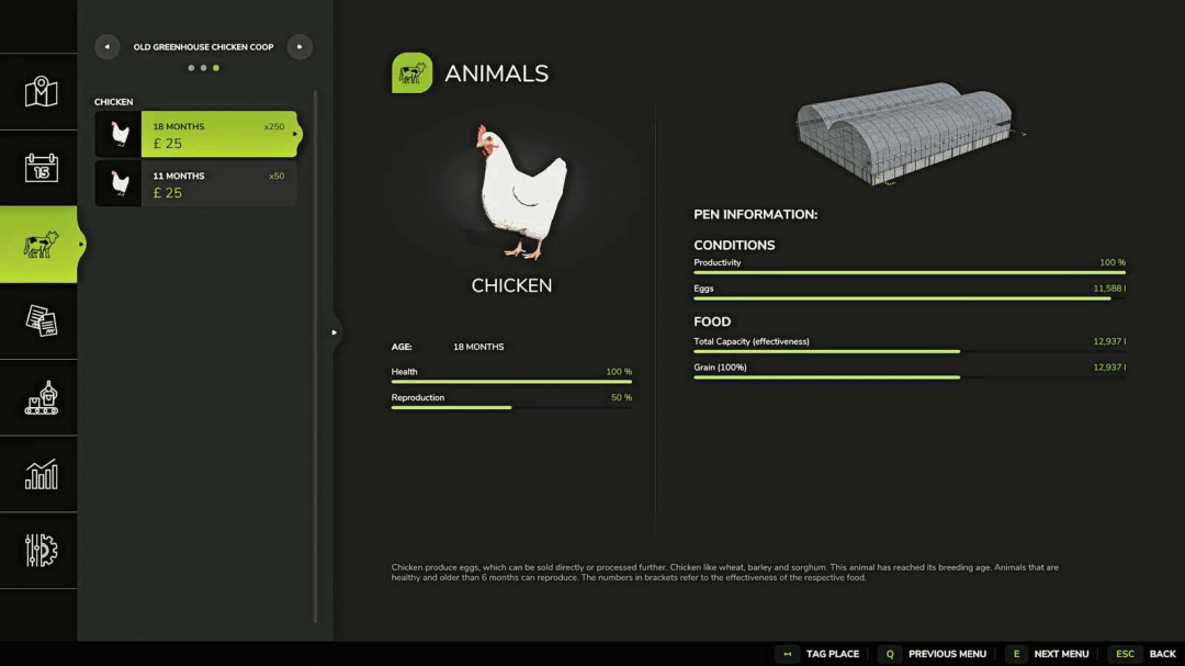 Old Greenhouse Chicken Coop v1.0