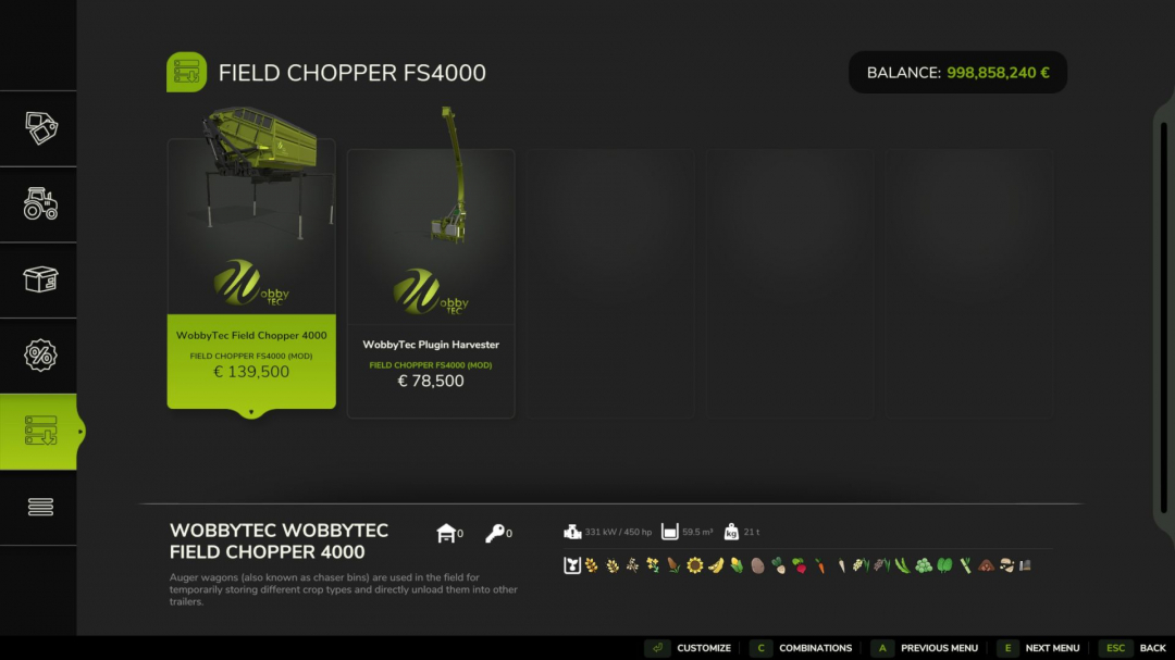 SaddleTrac FieldChopper FS4000 V1.0