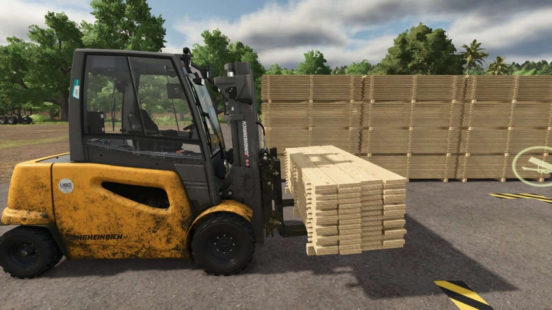 Storage For Pallets Of Boards, Planks, And Wooden Beams v1.0