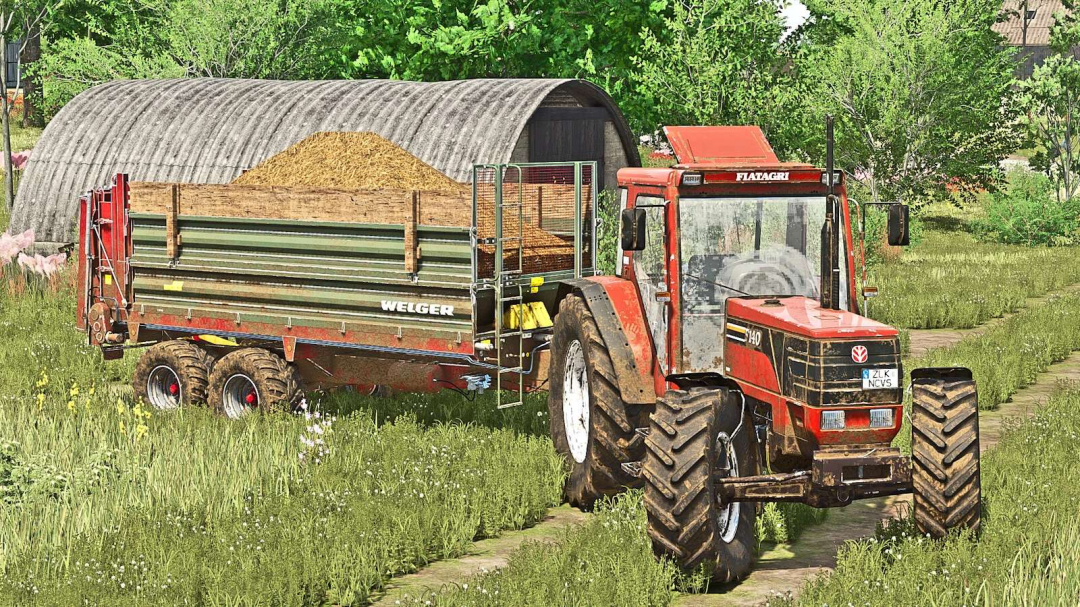 Tandem Manure Spreader 8T v1.0