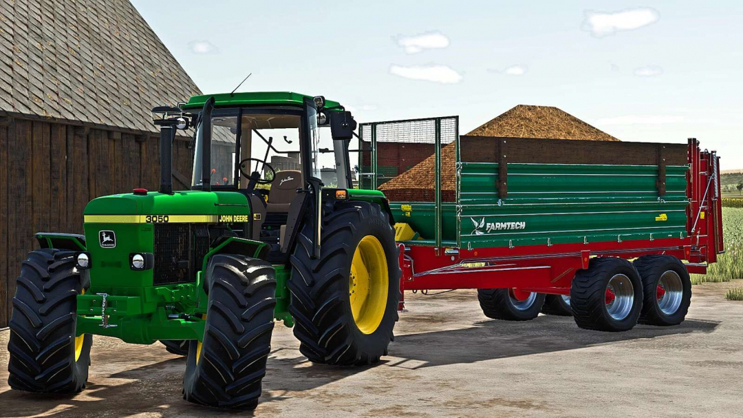 Tandem Manure Spreader 8T v1.0