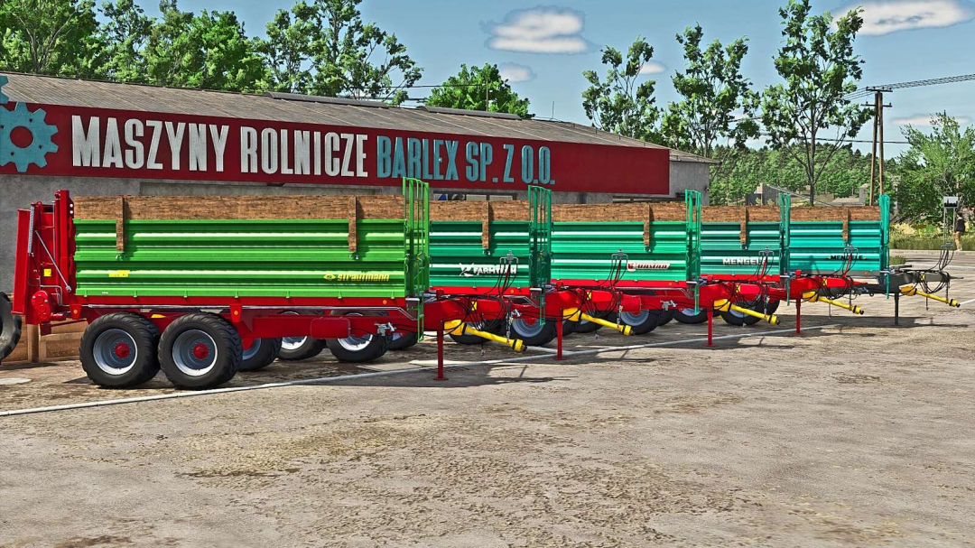 Tandem Manure Spreader 8T v1.0