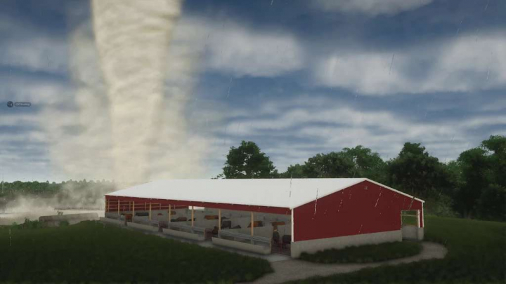 fs25-mods,  Beef Slat Barn v1.0