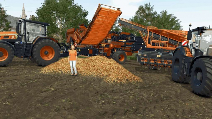 fs25-mods,  Hirschfeld Jemüsernter Pack jezogen V1.0.0.1