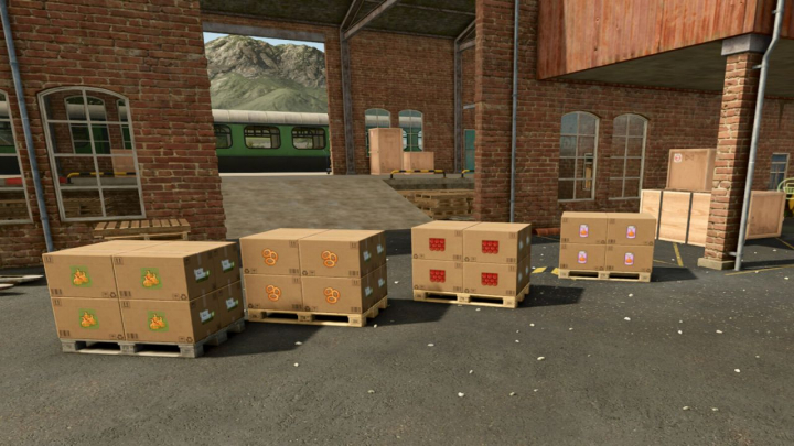 fs25-mods, Liftable Pallets – Highlands Fishing V1.0