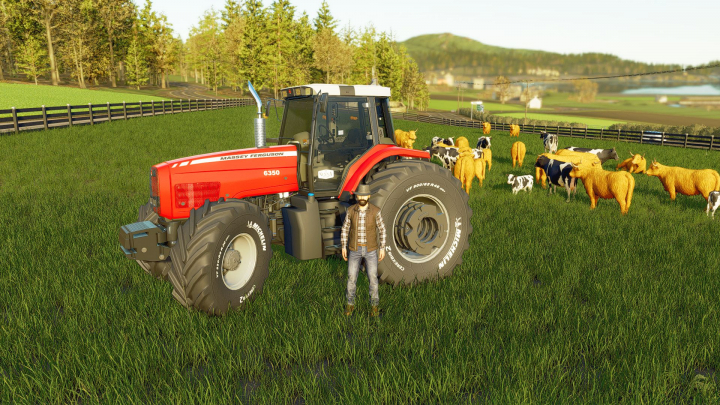 fs25-mods,  Massey Ferguson 6350-6360 (6000 Series) V2.2.2.1