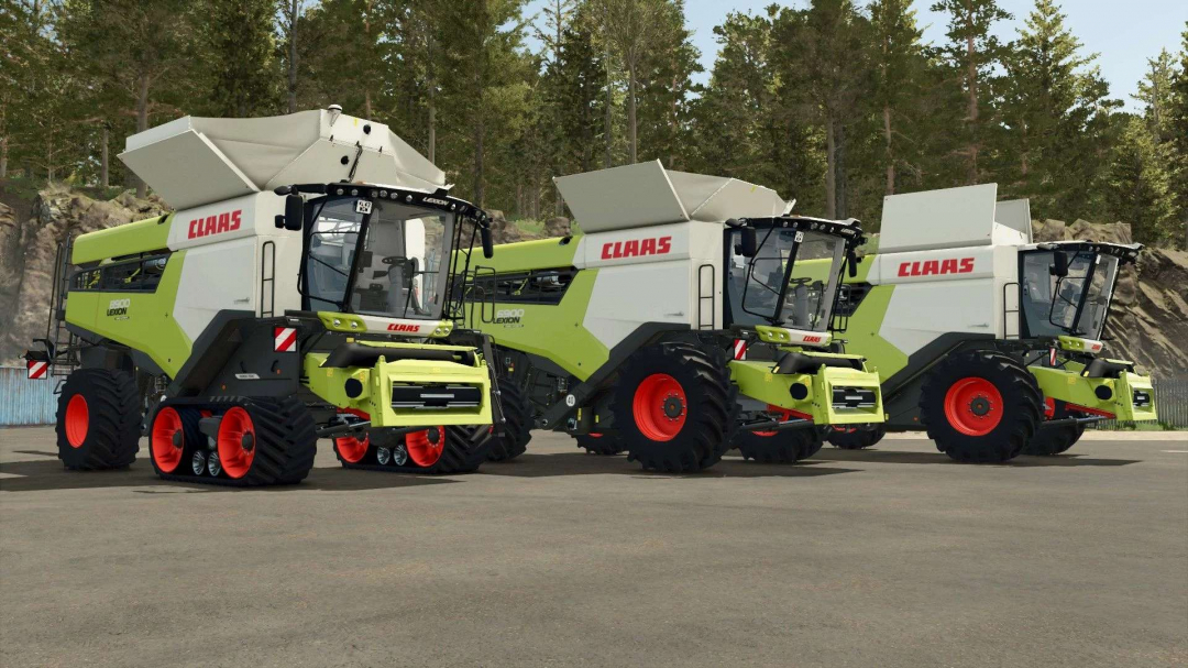 Claas Lexion 5300-8900 (Unreal Capacity) v1.0