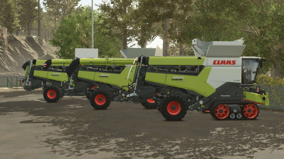 Claas Lexion 5300-8900 (Unreal Capacity) v1.0