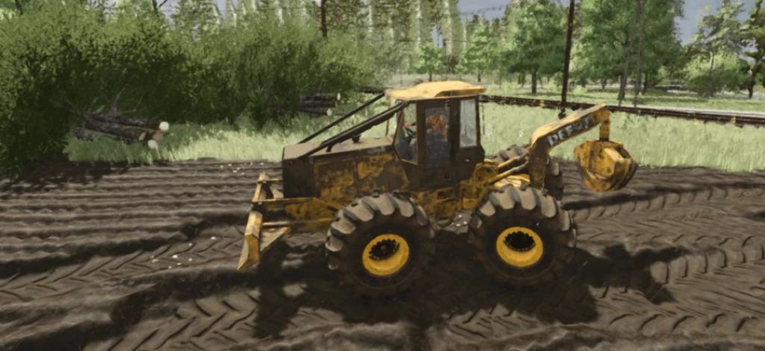 John Deere Grapple Skidder v1.0