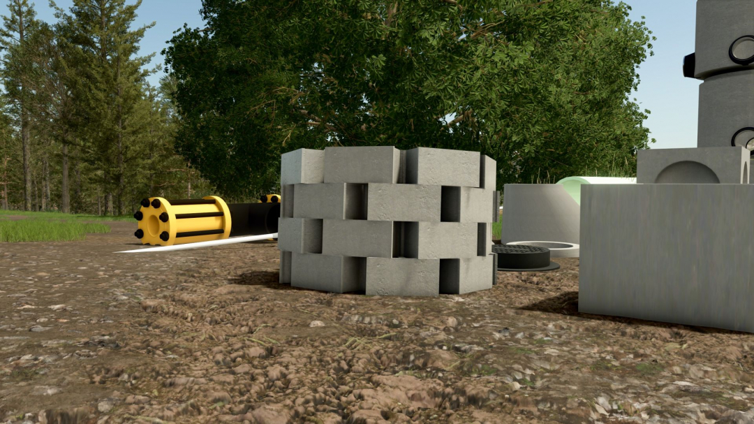 Placeable pipes V1.0