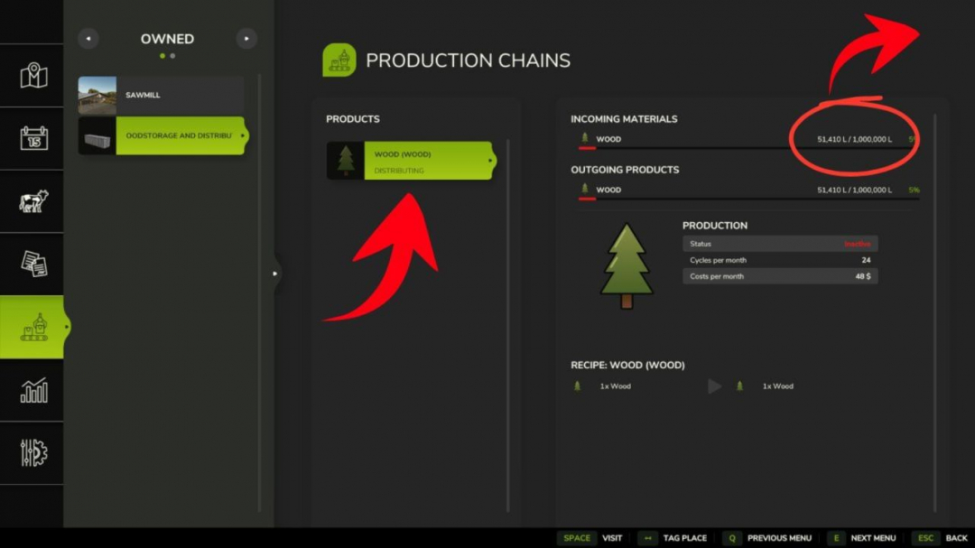 Wood Storage And Distribution V1.0