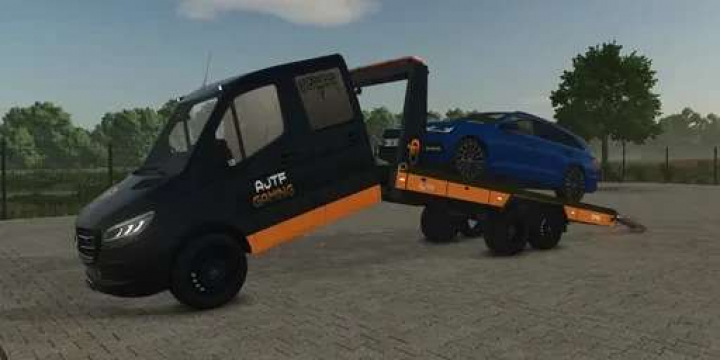 fs25-mods,  Mercedes Sprinter tow truck v1.0