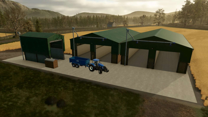 fs25-mods,  Multi Bay Grain Store v1.0