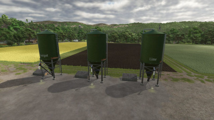 fs25-mods, Silo Pack V1.1