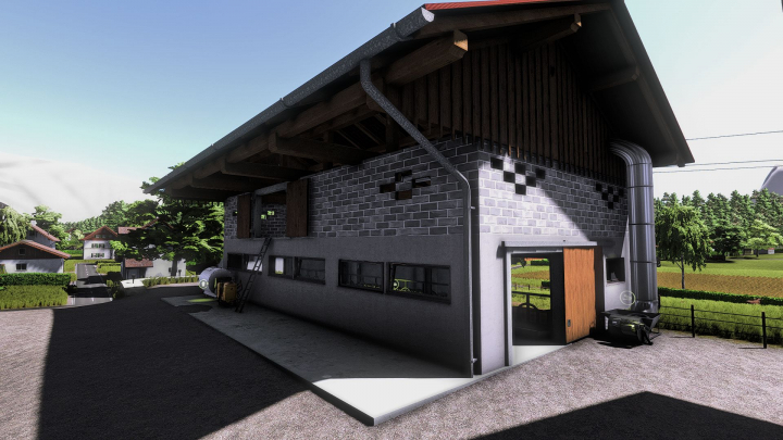 fs25-mods,  Slovenian Cow barn V1.0