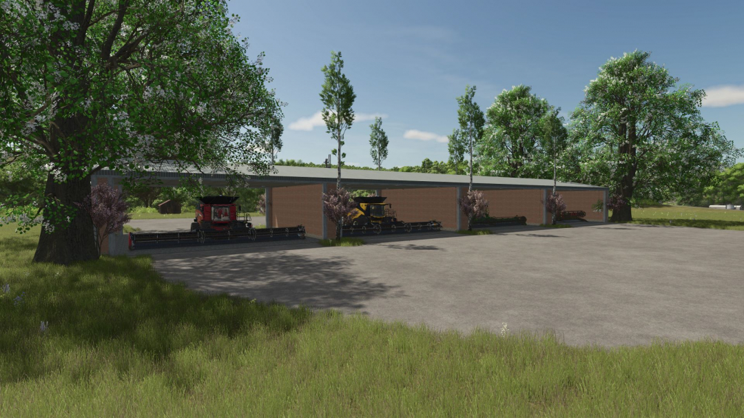 Harvester garage V1.0