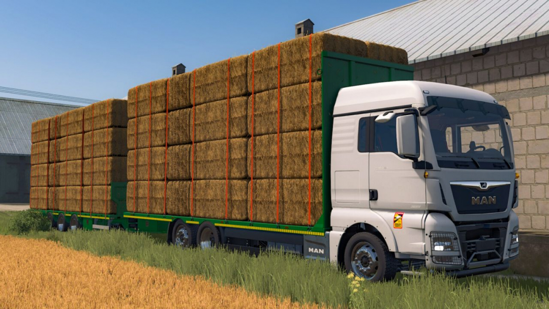 MAN TGX 6×2 Straw Bale V1.0