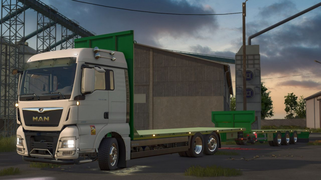 MAN TGX 6×2 Straw Bale V1.0