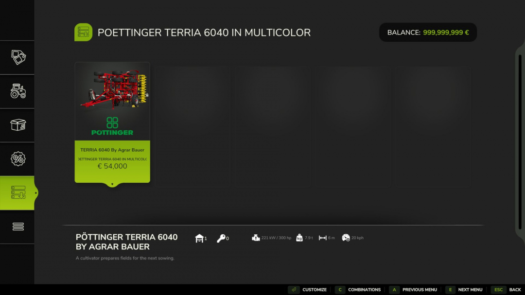 Pöttinger Terria 6040 V1.2