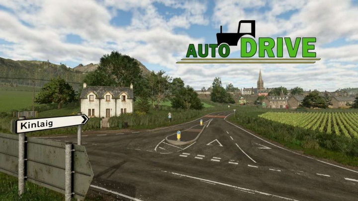 fs25-mods,  AutoDrive Kinlaig v1.0