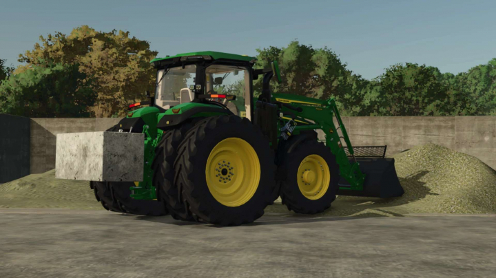 fs25-mods, Concrete weight pack v1.0