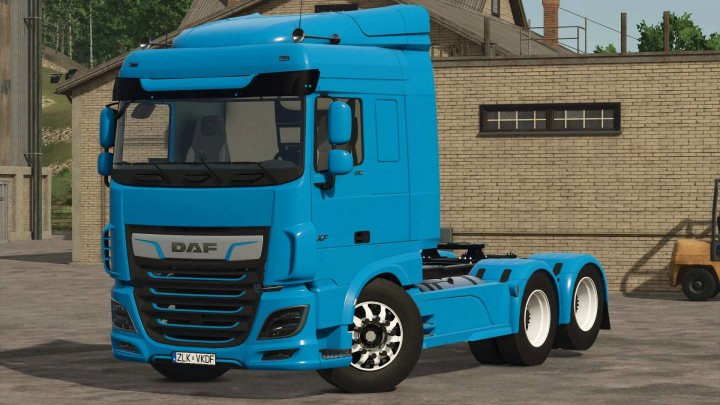 fs25-mods, DAF XF FTS 6×2 & FTT 6×4 v1.0