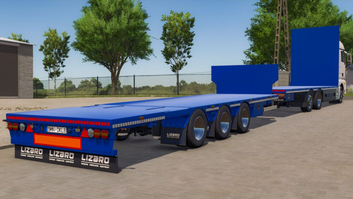 fs25-mods,  Lizard Straw Transport Trailer V1.0