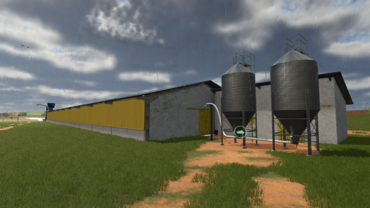 fs25-mods,  Pigsty And Manure Heap V1.0