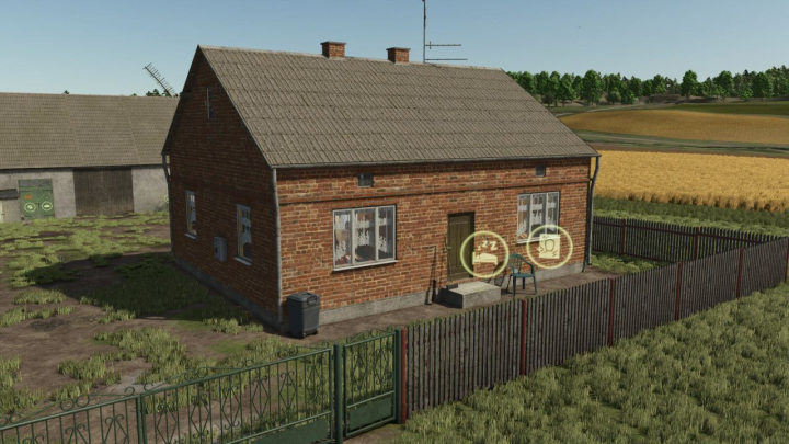 fs25-mods,  Small Red Brick House V1.0