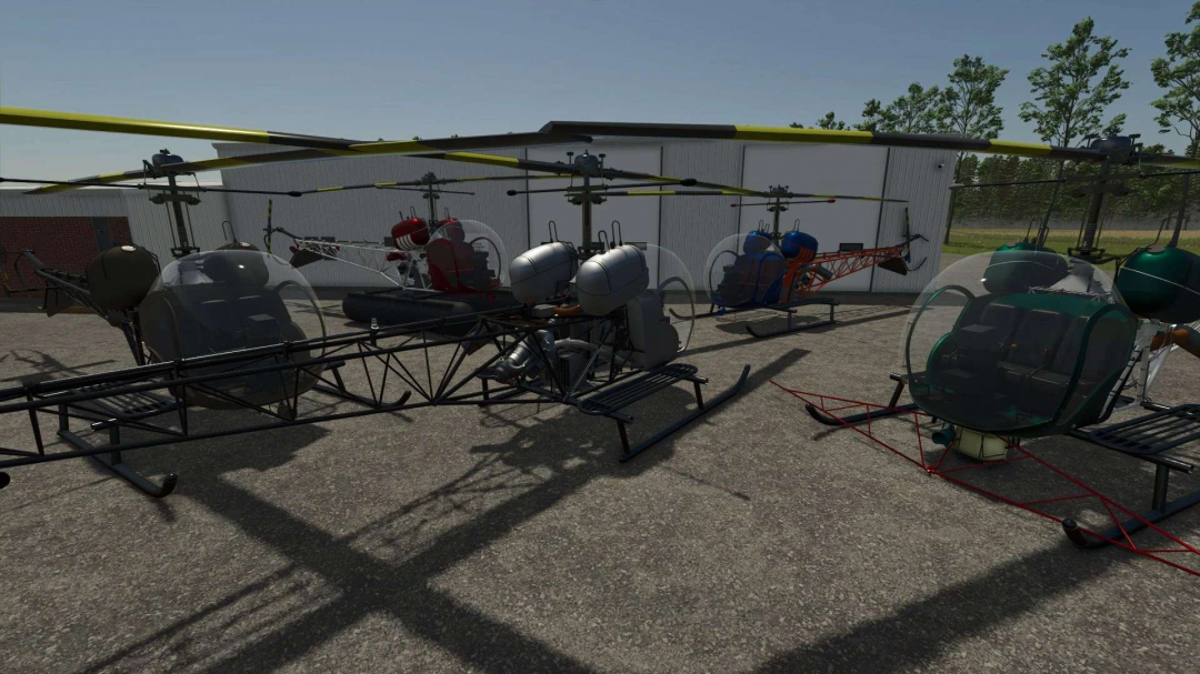 Bell 47G Helicopter v1.0.1