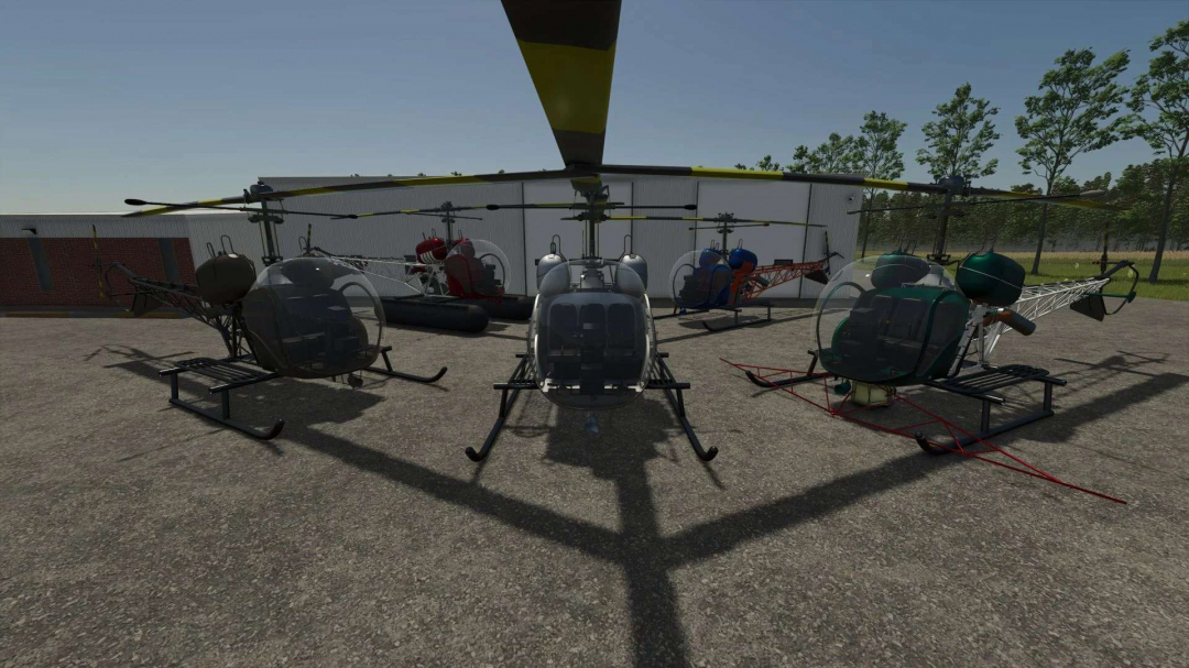 Bell 47G Helicopter v1.0.1