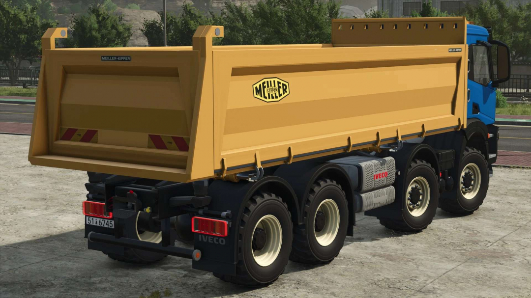 Iveco X-Way Meiller Kipper Truck v1.0