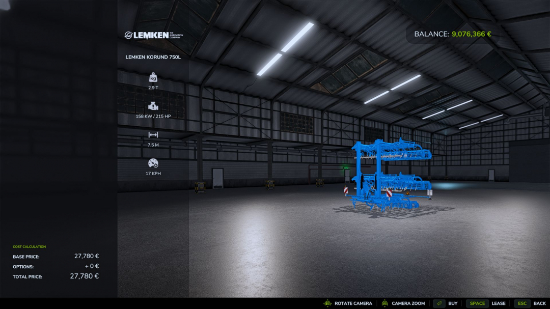Lemken Korund 750 V1.0