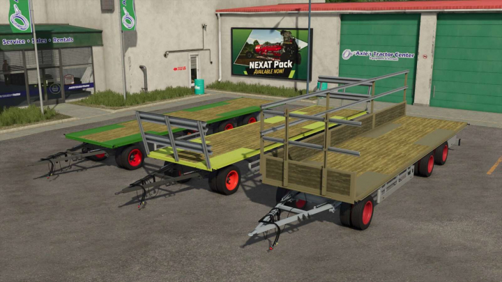 fs25-mods,  Bale Trailer Pack v1.1
