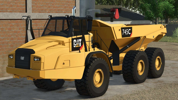 fs25-mods,  CAT 745C v1.0