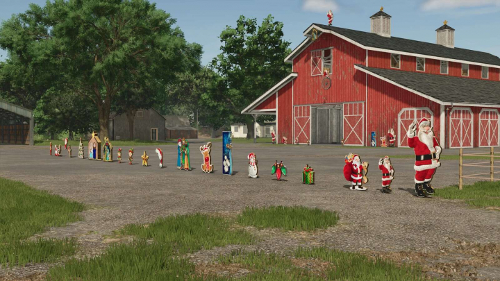 fs25-mods,  Christmas Cutouts v1.0