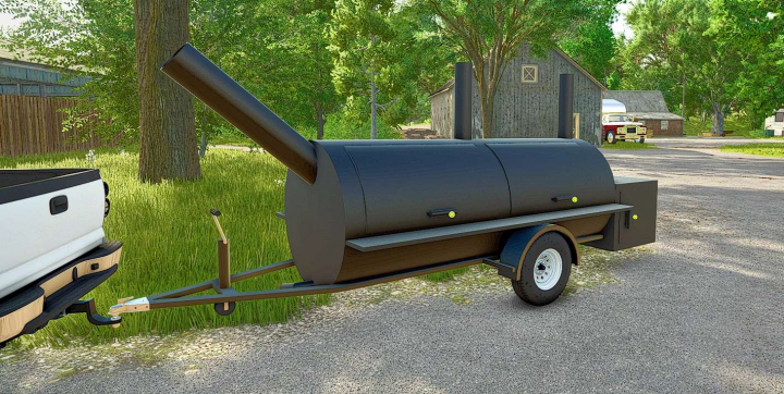 fs25-mods, Custom BBQ Pit Trailer v1.0